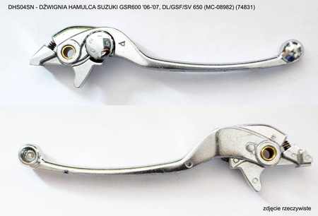 Dźwignia hamulca suzuki gsr600 '06-'10, dl/gsf/sv 650, gsx650 08-16 (mc-08982) (74831)