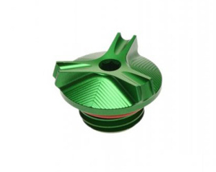 Korek wlewu oleju M20x2.5 zielony