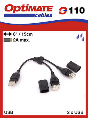 Rozdzielacz kabla usb z osłoną wodoodporną (el)