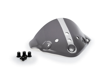 Szyba Owiewka Uniwersalna Puig Cafe Racer (173x120mm) Lekko Przyciemniona