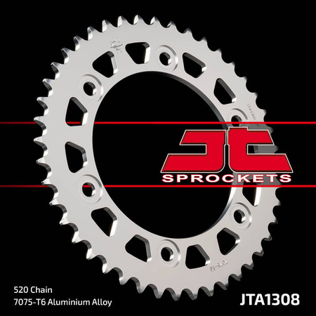 Zębatka tylna 4400 43 aluminiowa honda cbr 600/900/929/954/1000 (440043jta) (łańc. 520)