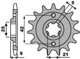 Zębatka przednia 576 19 18nc yamaha xt 350 85-00 (łańc. 428) (jtf576.19)