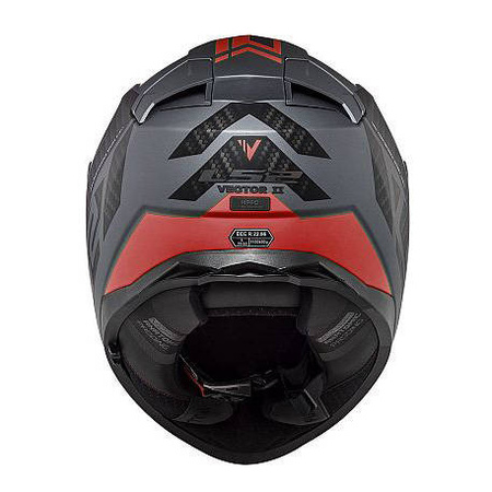 Kask LS2 FF811 Vector II Splitter Mat Tit Red