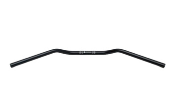 Kierownica aluminiowa street (22,2mm) niska kolor czarny