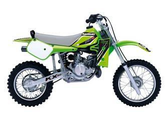 Komplet naklejek (oklein) kawasaki kx 60 '85-'20 dream 4 kolor zielony/czarny