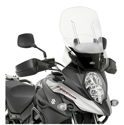 SZYBA SUZUKI DL 650 V-STROM '17-'24 REGULOWANA AIRFLOW PRZEZROCZYSTA (WYS. 50 X SZER. 43 CM) - ZASTĘPUJE KAF3112