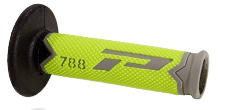 Manetki pg788 off road (22+25mm, dł.115mm) kolor szary/żółty fluo/ czarny (trójskładnikowe) (788-254) (pg788/22)