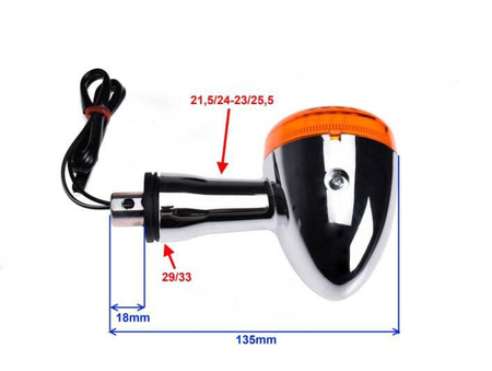 Kierunkowskaz prawy tył do Suzuki C800 M800 C1500