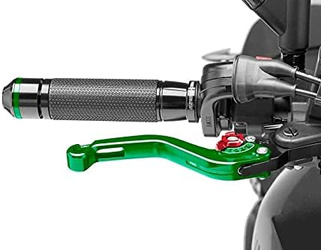 Regulowana Dźwignia Hamulca 2.0 Puig (Superkrótka, Wymaga Adaptera) Zielono-Czerwona