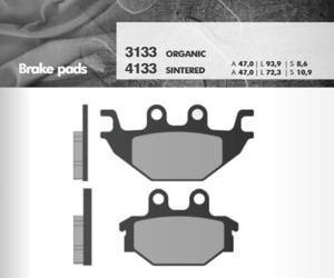 Klocki hamulcowe kh377 (ft 3133)