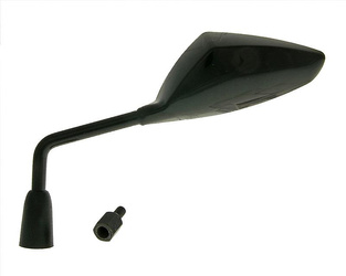 LUSTERKO UNIWERSALNE KOLOR CZARNY (Z ADAPTEREM) LEWE (E778INR)