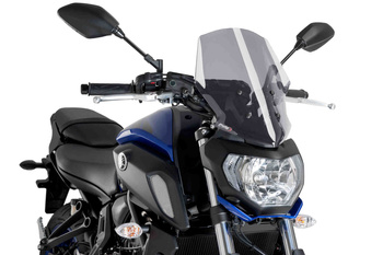 Szyba Owiewka Puig Do Yamaha Mt-07 18-20 (Touring) Lekko Przyciemniona