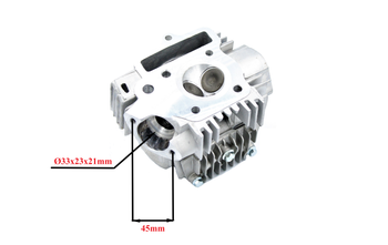 Głowica Cylindra Chińskie Atv 110 Ccm 4t 52mm Z Wałkiem Rozrząd Power Force