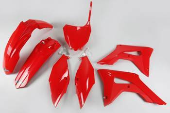Komplet plastików honda crf 250r '18-21, crf 450r '17-20, kolor czerwony