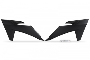 Osłony chłodnic ktm sx/sxf(sx-f) 125/250/300/350/450f 2023 kolor czarny