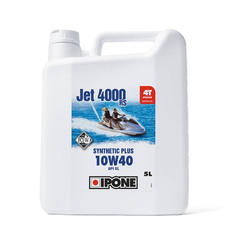 Ipone jet 4000 rs 10w40 4t olej silnikowy półsyntetyk 5l skutery wodne (akc) (4) - wyprzedaż