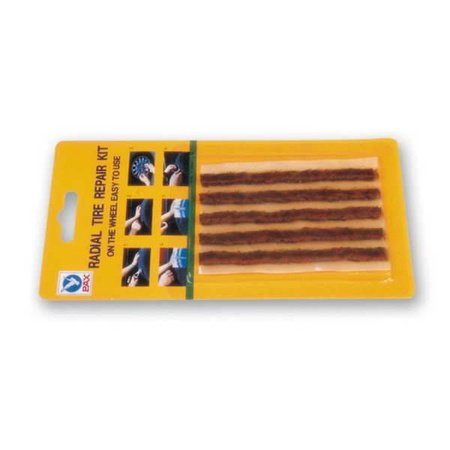 zestaw naprawczy do przebitych opon (sznurki) (630)