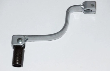 Dźwignia zmiany biegów kawasaki kx125/250 '94-'06, kx500 '88-'04 (stalowa) kolor srebrny