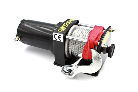 Wyciągarka power force atv quad uciąg 2500lbs / 1135kg z płytą montażową