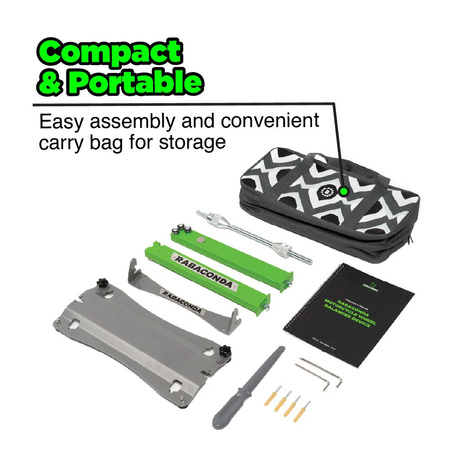 RABACONDA WYWAŻARKA DO KÓŁ MOTOCYKLOWYCH (MOTORCYCLE WHEEL BALANCER)