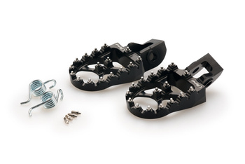 Podnóżki Off-Road Puig Dla Husqvarna Tc125 16-21 Czarne