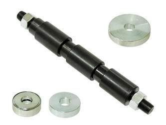 Narzędzia oś gwintowana z zestawem tulejdo wciskania i wyciskania łożysk