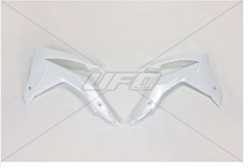 Osłony chłodnicy honda crf 250r '14-'17, crf 450r '13-'16 kolor biały