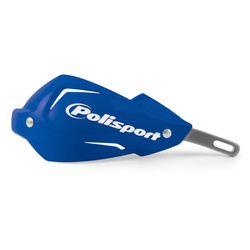 Osłony rąk (handbary - aluminiowy rdzeń) model touquet z uniwersalnym zestawem montażowym 22/28mm kolor niebieski