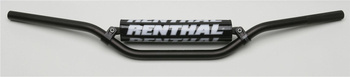 Kierownica 7/8 cala (22mm) mx handlebar silver jimmy button padded kolor czarny z gąbką
