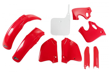 Komplet Plastików Honda Cr 125 '93-'94, Cr 250 '92-'94 Kolor Oem (Czerwony/Biały)