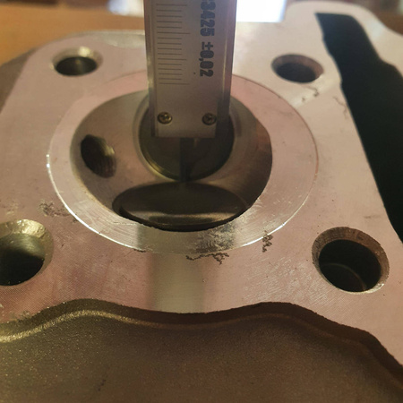 Głowica cylindra skuter 4T 125 GY6-125