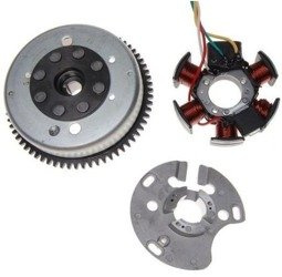 Stator z kołem magnesowym AM6 Yamaha DT Aprilia