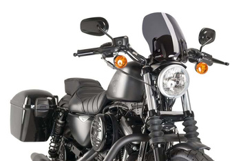 Szyba Owiewka Puig Do Harley-Davidson Sportster 883 / 1200 Mocno Przyciemniona
