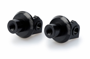 Zestaw Do Montażu- Podnóżki Puig Do Ktm 1290 Superduke R / Gt 14-21 (Przednie - Kierowcy) Czarne