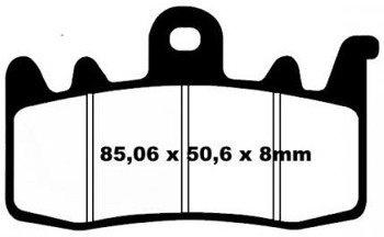 KLOCKI HAMULCOWE EBC FA630HH