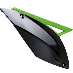 Boczki tylne kawasaki kxf 250 '06-'08 kolor zielony oem (fikxfve0026)