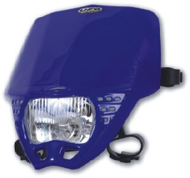 Lampa przednia UFO Cruiser enduro cross niebieska