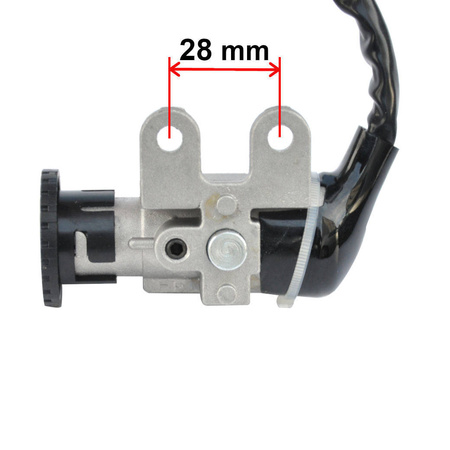 STACYJKA DO SKUTERA 4T KOŁO 10 BEZ KORKA