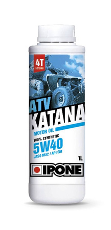 Ipone katana atv 5w40 olej silnikowy 100% syntetyk 1l (ester, ma2) (akc) (15)