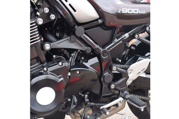 Zaślepki Ramy Puig Do Kawasaki Z900rs 18-22 Czarne