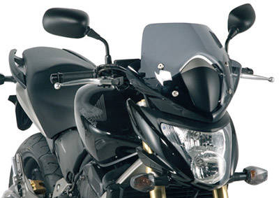 Owiewka z szybą honda cb 600 hornet (07-10) 33,5 x40,5 cm przyciemniana z mocowaniami