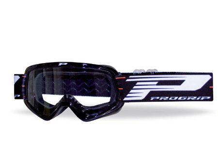Gogle pg3101 ch kid dziecięce kolor czarny (szyba pg3113ch przeźroczysta 1mm podwójna, no fog, anti uv) (3101-102 ch)