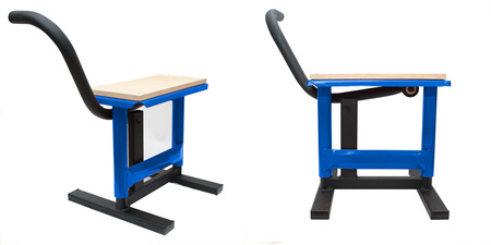 Stojak/podnośnik/podstawka pod motocykl cross kolor niebieski