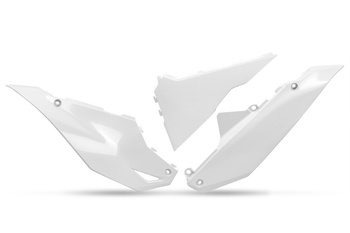 Boczki Tylne Kawasaki Kxf 450 '24-25, Kolor Biały