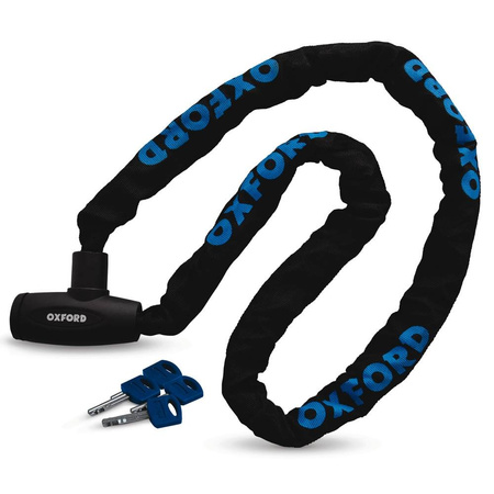 Łańcuch do motocykla gp chain lock długosc 1.5 metra z zapięciem. średnica oczka 8mm - stary kod of178