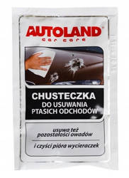 Chusteczka do usuwania ptasich odchodów z lakieru