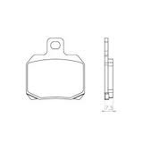 Klocki hamulcowe kh266 spiek metaliczny (złote) (ft 4035)