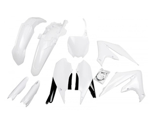 Komplet Plastików Z Osłonami Teleskopów (Amortyzatorów) Yamaha Yzf 250 '19-'23, Yzf 450 '18-'22 Kolor Biały