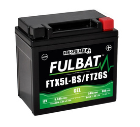 Akumulator Żelowy Bezobsługowy Fulbat Ftx5l-Bs / Ftz6s