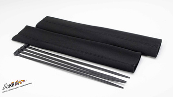 Osłony neoprenowe na lagi (skarpety na lagi) kolor czarny